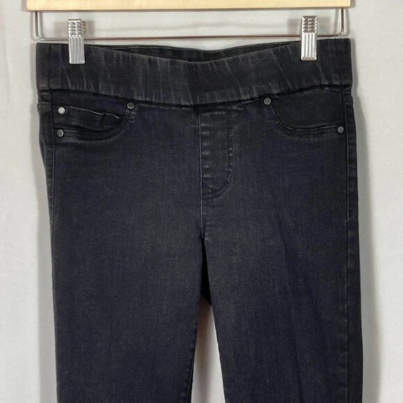 Liverpool Ankle Jeggings Black Back to School Stretch Grunge Emo 0 - Picture 2 of 8